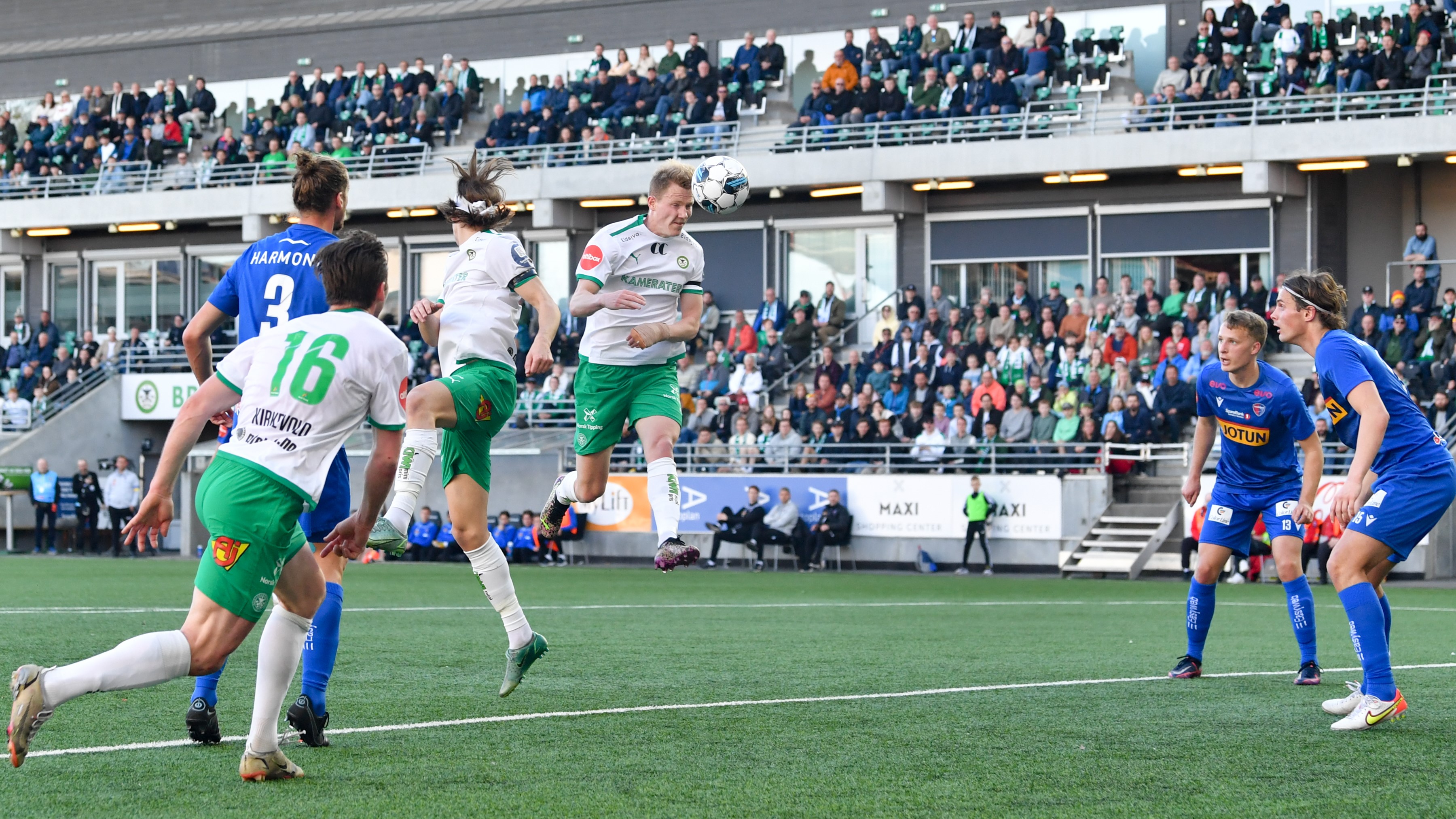 Kurucay og Kongsro med sine første mål for HamKam